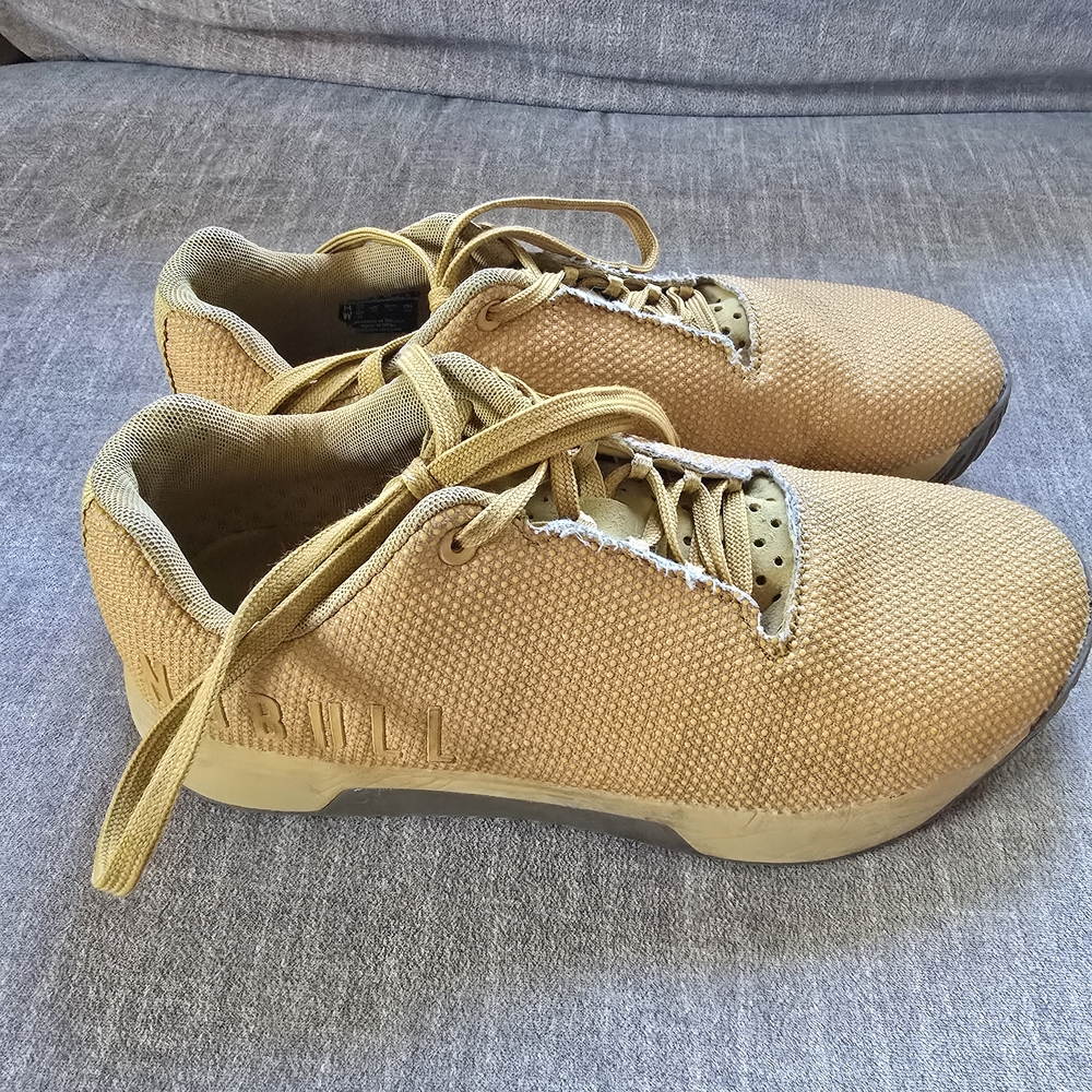 Nobull Trainer+ Outwork Shoes Yellow Gold